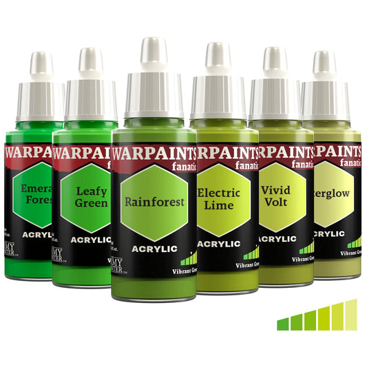 The Army Painter Flexible Triad: Vibrant Greens