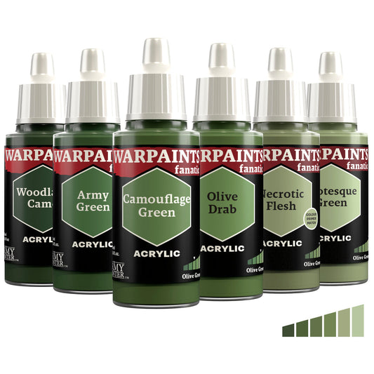 The Army Painter Flexible Triad: Olive Greens