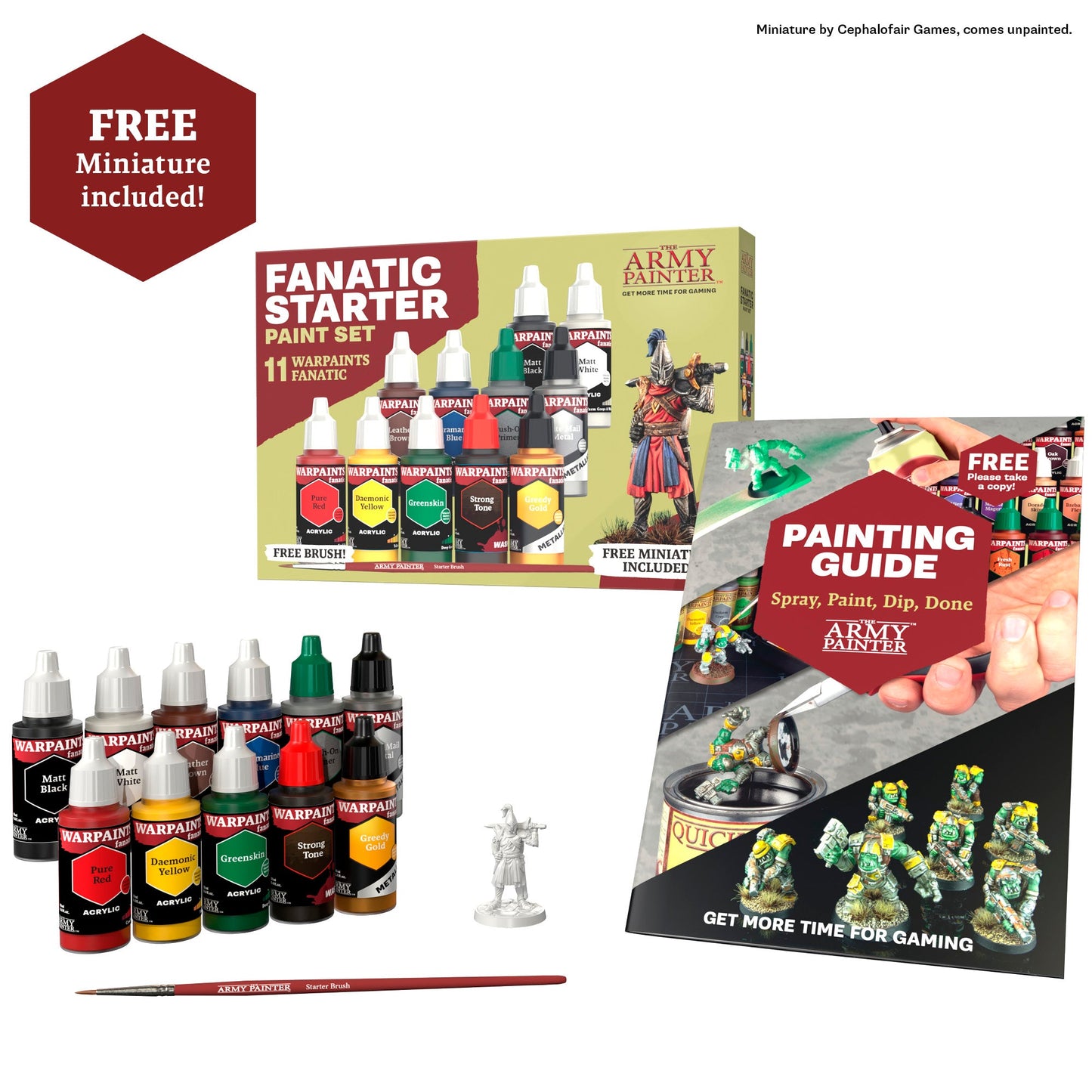The Army Painter Warpaints Fanatic: Starter Set