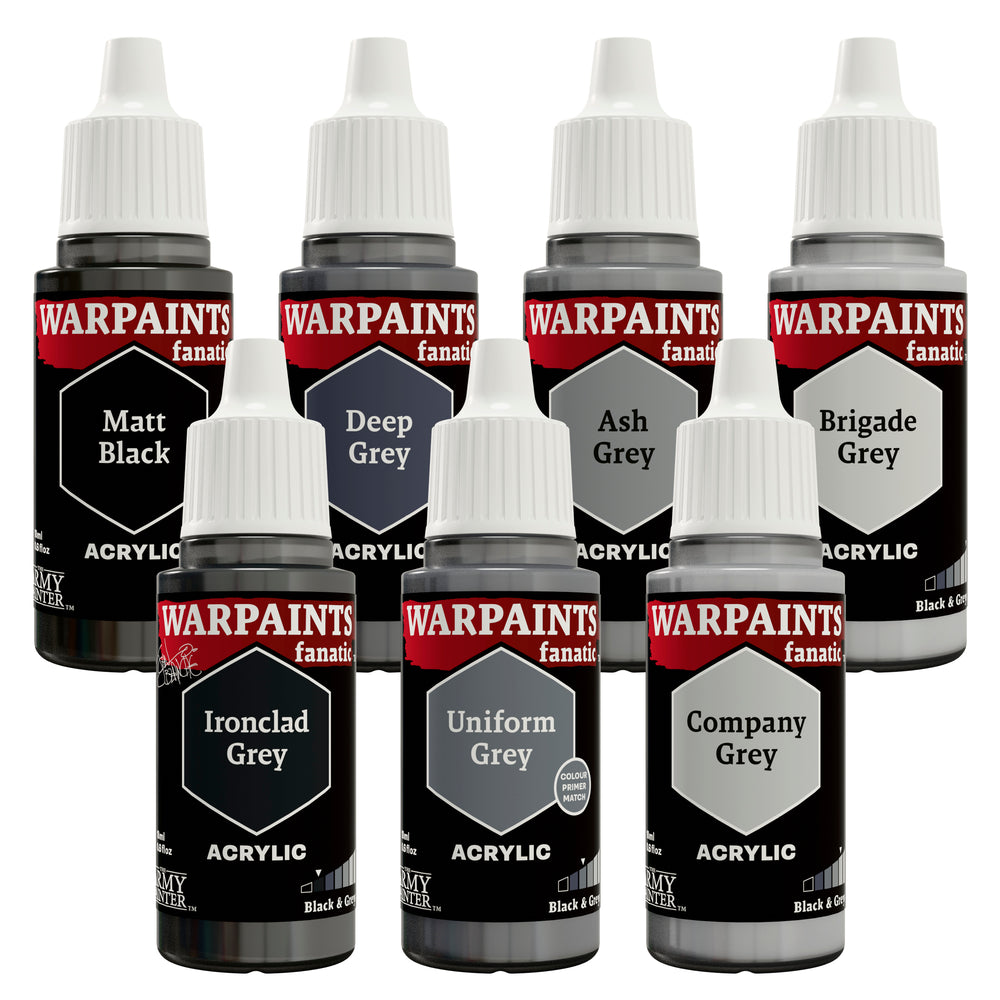 The Army Painter Flexible Triad PLUS+: Blacks & Greys