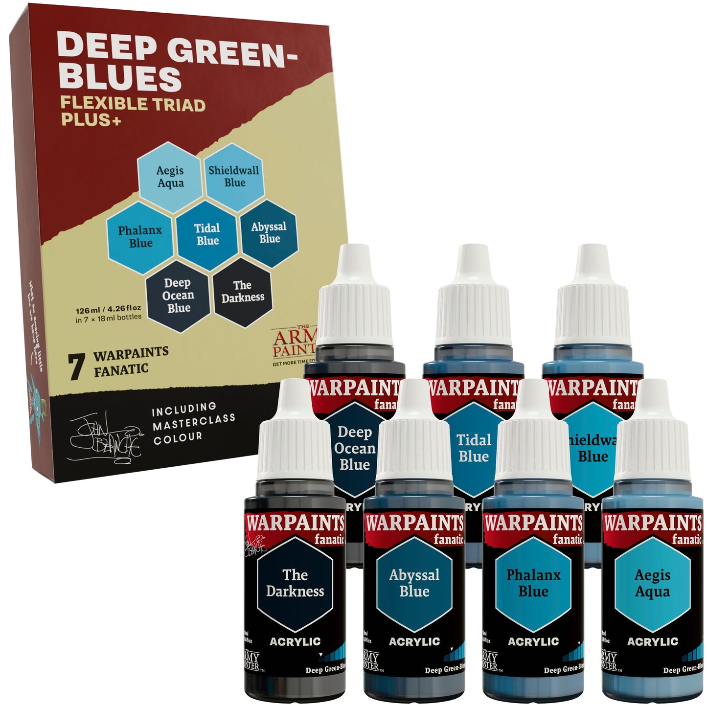 The Army Painter Flexible Triad PLUS+: Deep Green-Blues