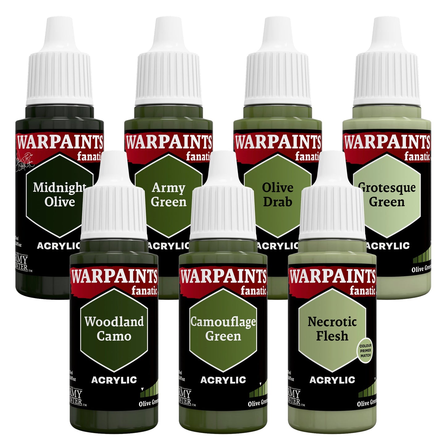 The Army Painter Flexible Triad PLUS+: Olive Greens Triad