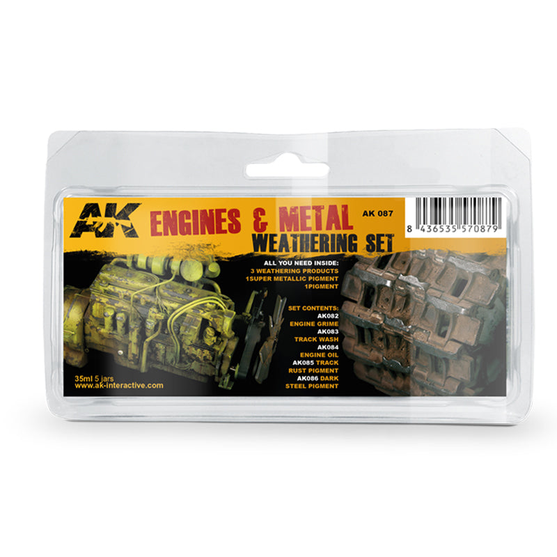 Engines and Metal Weathering Set