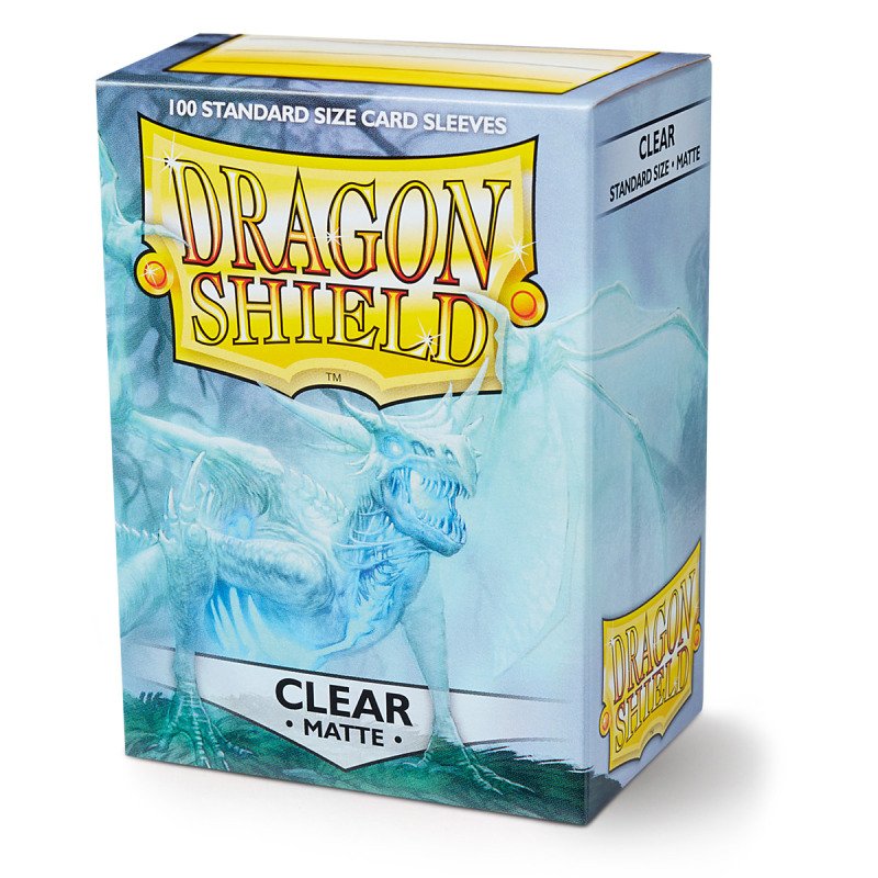 DS - Standard Sleeves: Clear [Matte] (100 Sleeves)