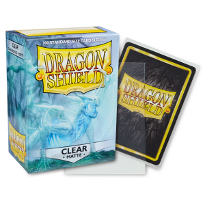 DS - Standard Sleeves: Clear [Matte] (100 Sleeves)