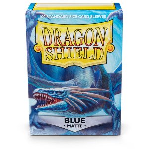 DS - Standard Sleeves: Blue [Matte] (100 Sleeves)