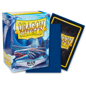 DS - Standard Sleeves: Blue [Matte] (100 Sleeves)