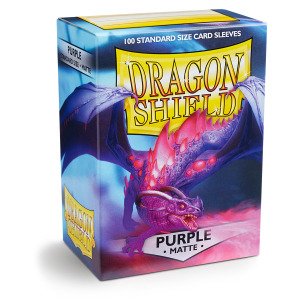 DS - Standard Sleeves: Purple [Matte] (100 Sleeves)
