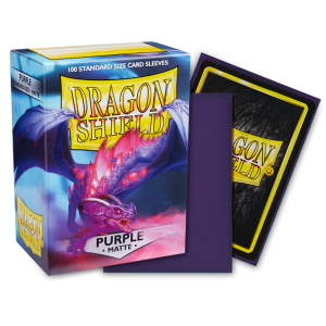 DS - Standard Sleeves: Purple [Matte] (100 Sleeves)