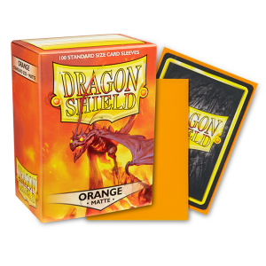 DS - Standard Sleeves: Orange [Matte] (100 Sleeves)