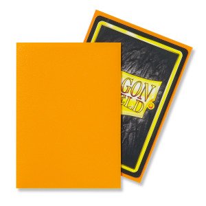 DS - Standard Sleeves: Orange [Matte] (100 Sleeves)