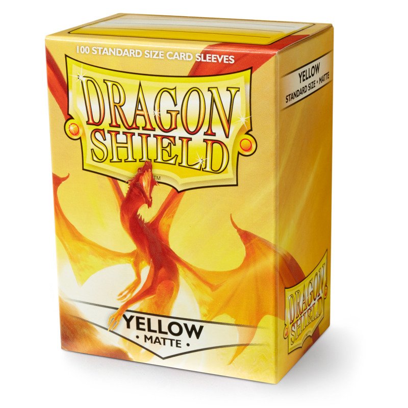 DS - Standard Sleeves: Yellow [Matte] (100 Sleeves)