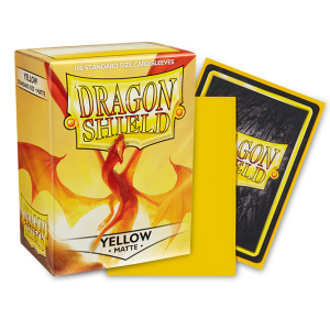 DS - Standard Sleeves: Yellow [Matte] (100 Sleeves)