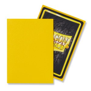 DS - Standard Sleeves: Yellow [Matte] (100 Sleeves)