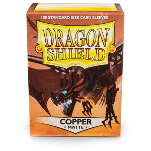 DS - Standard Sleeves: Copper [Matte] (100 Sleeves)
