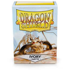 DS - Standard Sleeves: Ivory [Matte] (100 Sleeves)