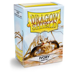 DS - Standard Sleeves: Ivory [Matte] (100 Sleeves)
