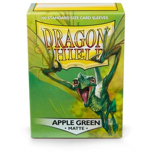DS - Standard Sleeves: Apple Green [Matte] (100 Sleeves)