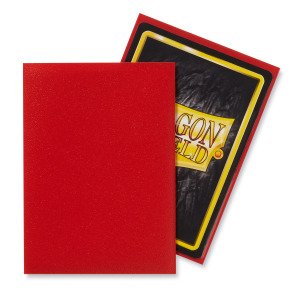 DS - Standard Sleeves: Crimson [Matte] (100 Sleeves)
