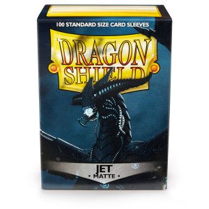 DS - Standard Sleeves: Jet [Matte] (100 Sleeves)