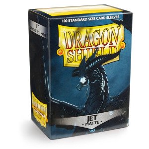 DS - Standard Sleeves: Jet [Matte] (100 Sleeves)