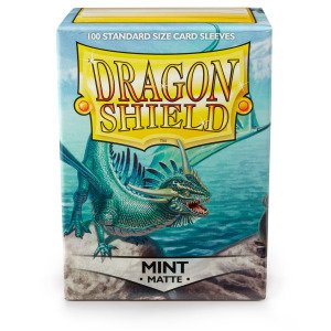 DS - Standard Sleeves: Mint [Matte] (100 Sleeves)