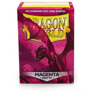 DS - Standard Sleeves: Magenta [Matte] (100 Sleeves)