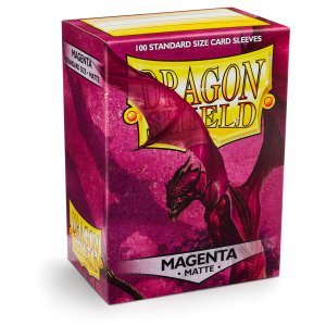 DS - Standard Sleeves: Magenta [Matte] (100 Sleeves)