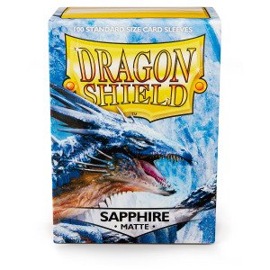 DS - Standard Sleeves: Sapphire [Matte] (100 Sleeves)