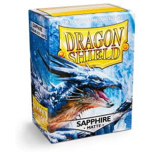 DS - Standard Sleeves: Sapphire [Matte] (100 Sleeves)