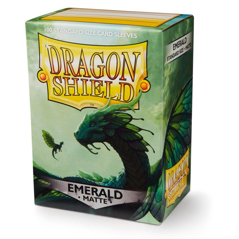 DS - Standard Sleeves: Emerald [Matte] (100 Sleeves)