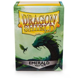 DS - Standard Sleeves: Emerald [Matte] (100 Sleeves)