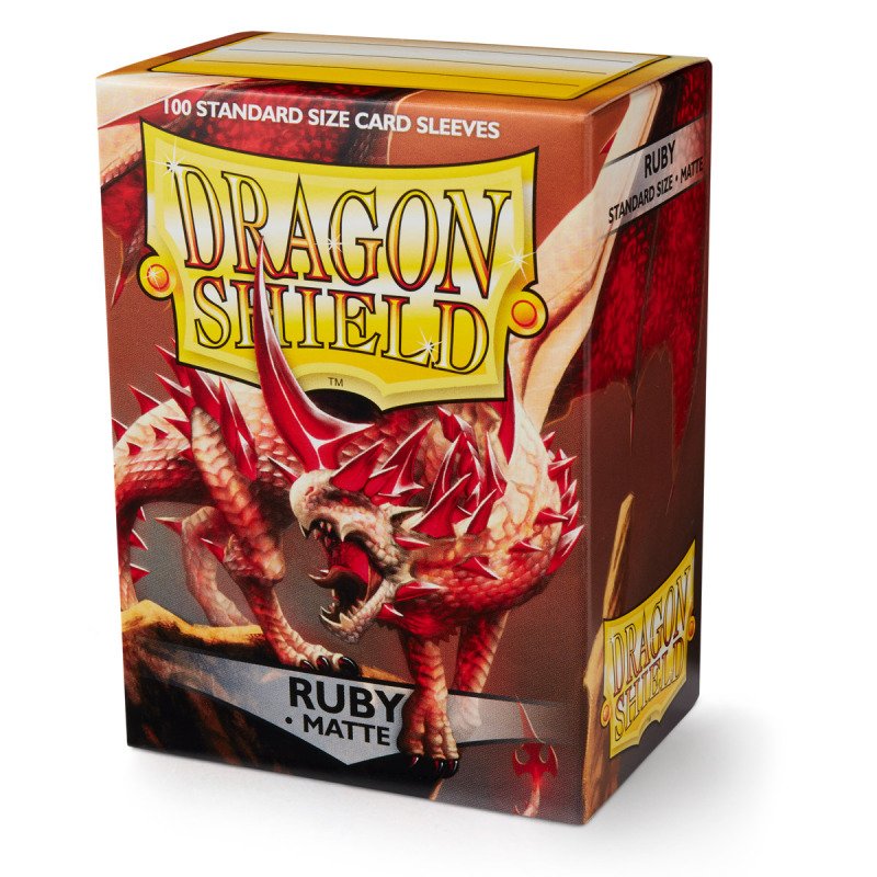 DS - Standard Sleeves: Ruby [Matte] (100 Sleeves)