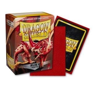 DS - Standard Sleeves: Ruby [Matte] (100 Sleeves)