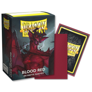 DS - Standard Sleeves: Blood Red [Matte] (100 Sleeves)