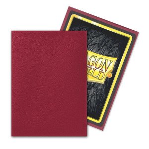 DS - Standard Sleeves: Blood Red [Matte] (100 Sleeves)