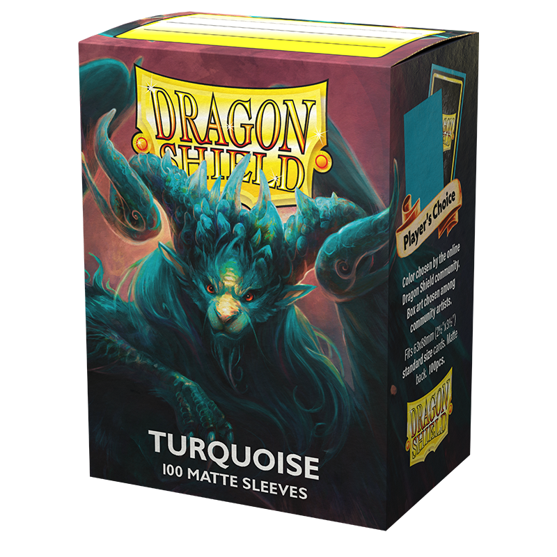 DS - Standard Sleeves: Player's Choice: Turquoise [Matte] (100 Sleeves)