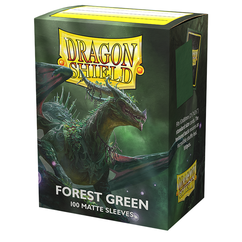 DS - Standard Sleeves: Forest Green [Matte] (100 Sleeves)