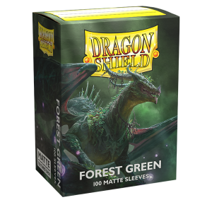 DS - Standard Sleeves: Forest Green [Matte] (100 Sleeves)