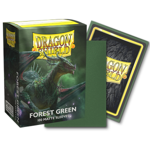 DS - Standard Sleeves: Forest Green [Matte] (100 Sleeves)