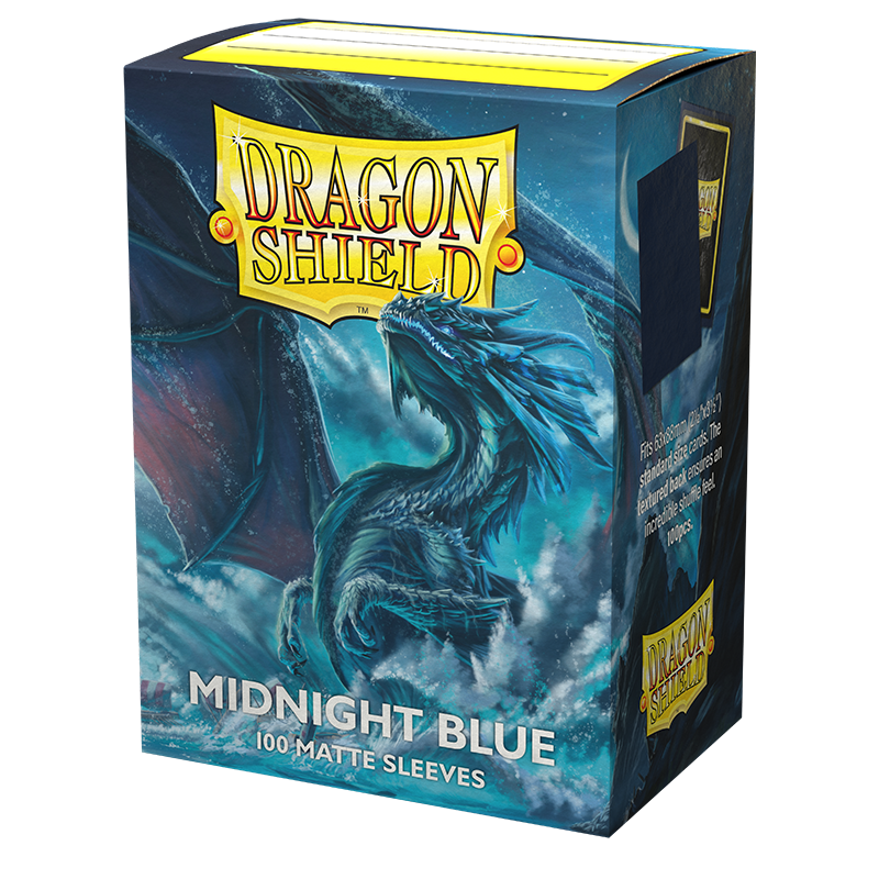 DS - Standard Sleeves: Midnight Blue [Matte] (100 Sleeves)