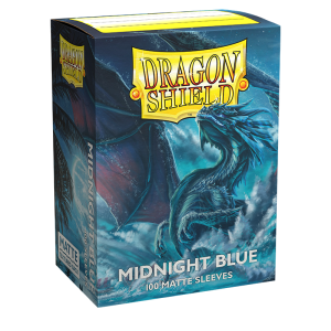 DS - Standard Sleeves: Midnight Blue [Matte] (100 Sleeves)