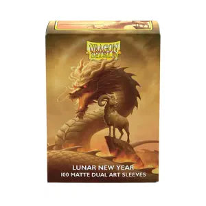 DS - Standard Dual Art Sleeves: Fire Goat 2027 [Matte] (100 Sleeves)