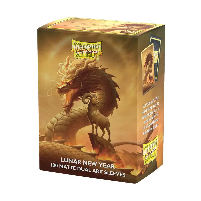 DS - Standard Dual Art Sleeves: Fire Goat 2027 [Matte] (100 Sleeves)