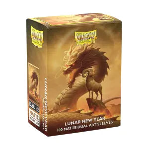 DS - Standard Dual Art Sleeves: Fire Goat 2027 [Matte] (100 Sleeves)