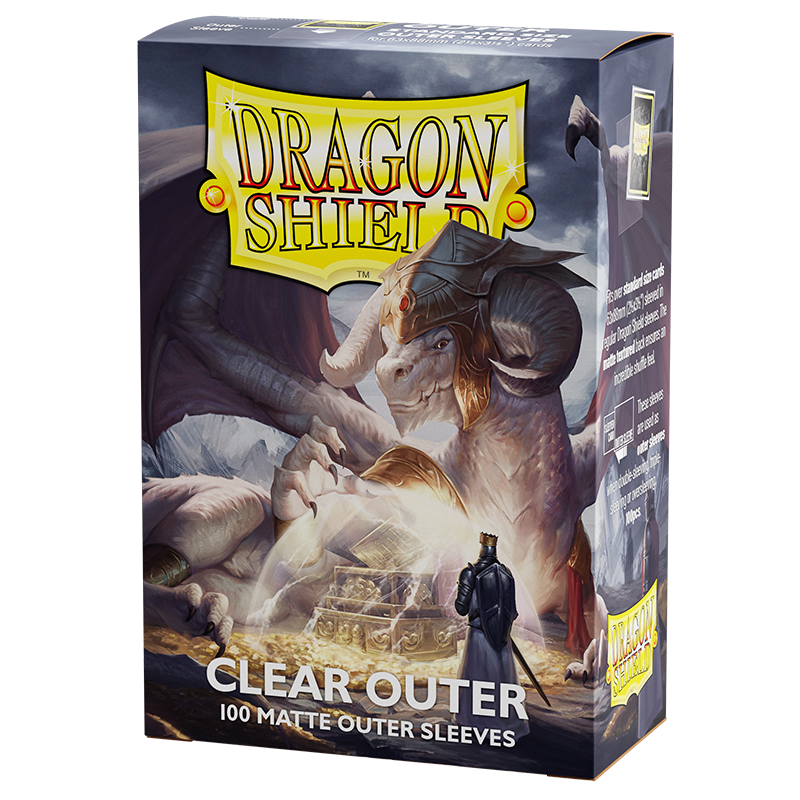 DS - Standard Outer Sleeves: Clear (100 Sleeves)