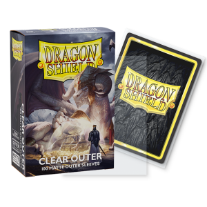 DS - Standard Outer Sleeves: Clear (100 Sleeves)