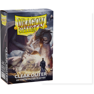 DS - Standard Outer Sleeves: Clear (100 Sleeves)