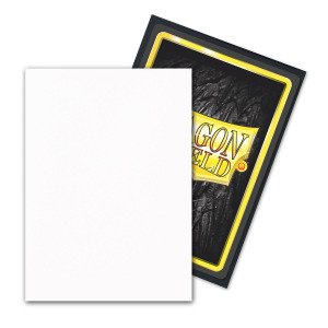 DS - Standard Dual Sleeves: Snow [Matte] (100 Sleeves)