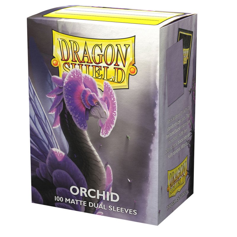 DS - Standard Dual Sleeves: Orchid [Matte] (100 Sleeves)
